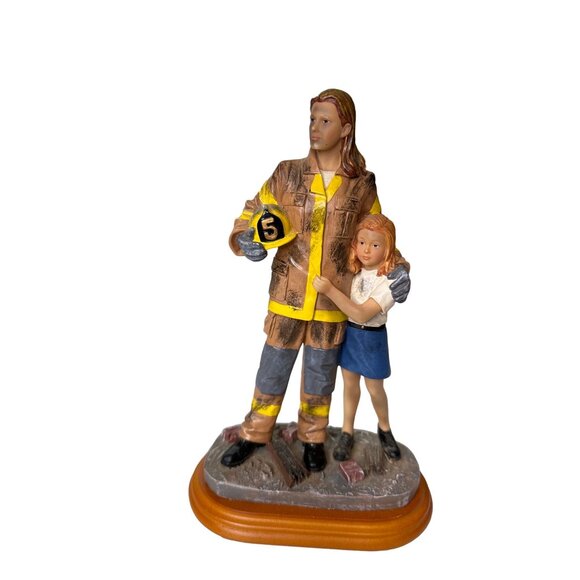 Safe From Harm Red Hats of Courage LIMITED 2 of 602 Little Girl Vanmark 8.5” - Picture 1 of 8